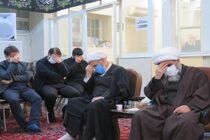 مراسم سوگواری شهادت صدیقه طاهره حضرت زهرا(سلام الله علیها) در دفتر حضرت آیت الله فاضل لنکرانی