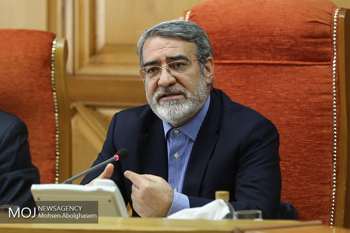 یکصد و شانزدهمین جلسه شورای اجتماعی کشور/عبدالرضا رحمانی فضلی وزیر کشور 