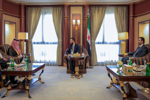 جولانی در ریاض با وزیر خارجه سعودی دیدار کرد