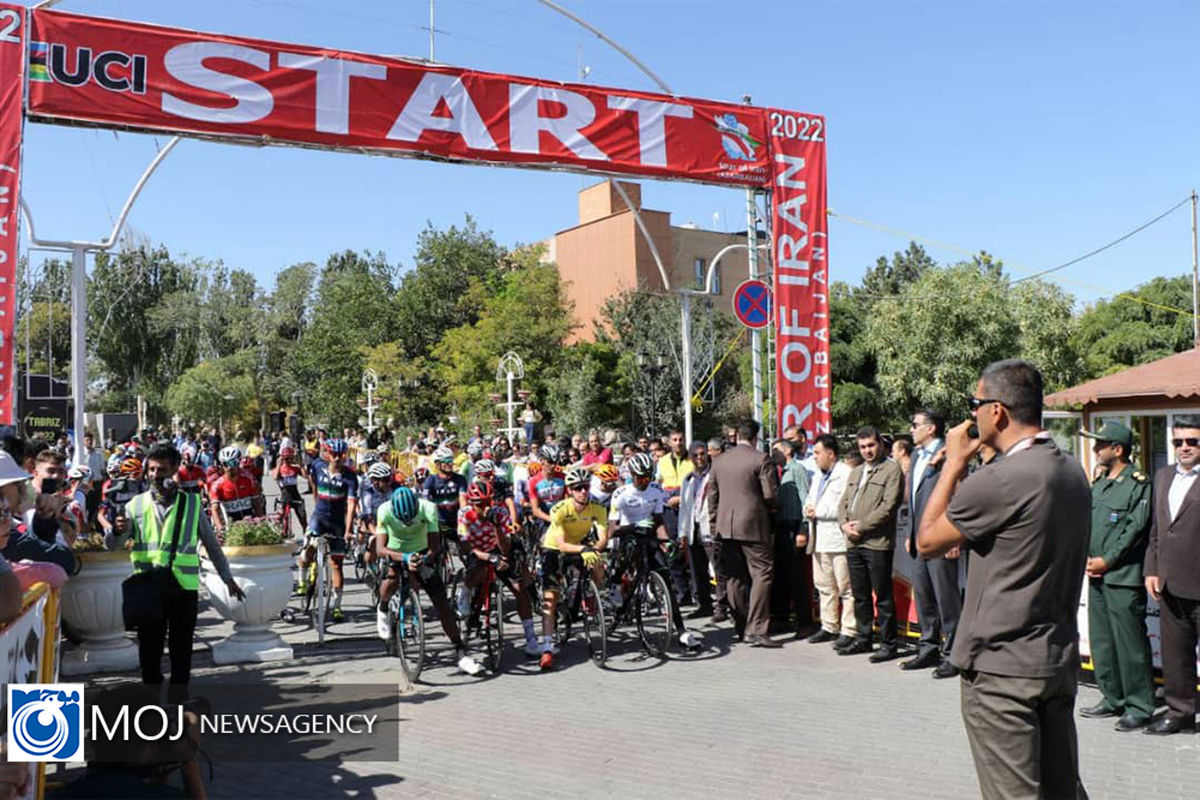 آغاز سی و پنجمین تور بین المللی دوچرخه سواری ایران - آذربایجان