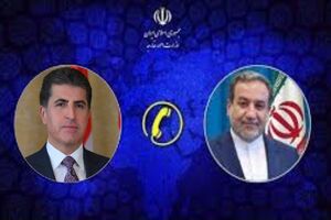 وزیر امور خارجه ایران با رئیس اقلیم کردستان عراق گفتگو کرد
