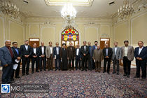  نشست دبیر و معاونین شورای عالی انقلاب فرهنگی با رییس مجلس