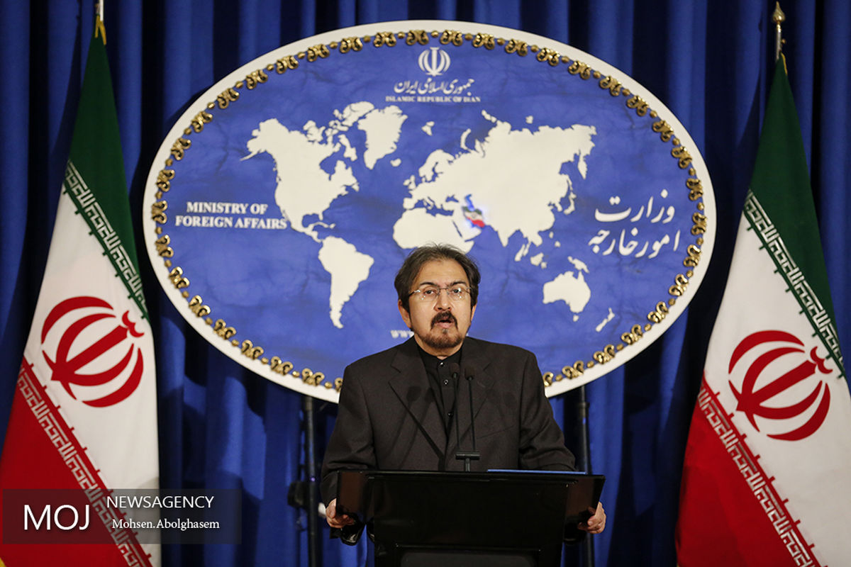 بهرام قاسمی سخنگوی وزارت امور خارجه
