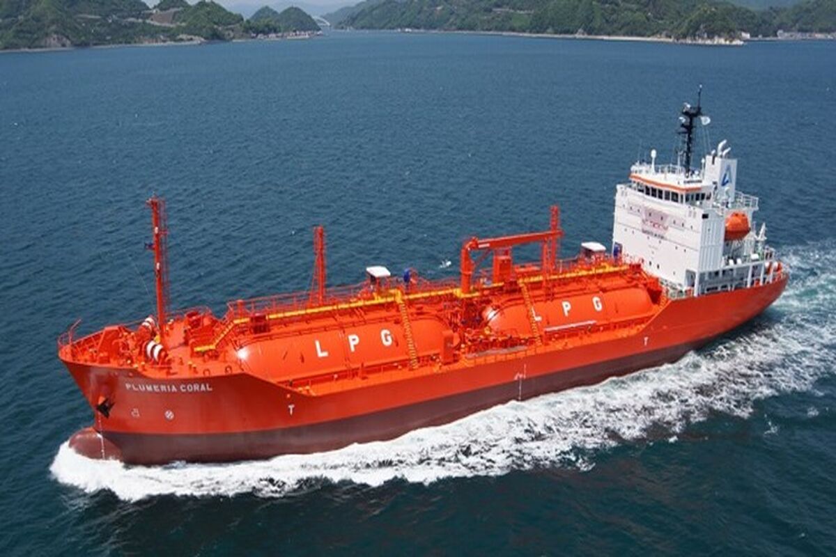 نفتکش چینی حامل LPG ایران