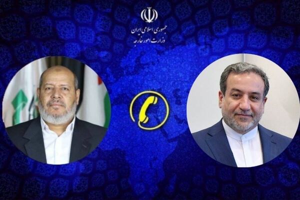 عباس عراقچی با خلیل الحیه درباره حماس گفتگو کرد