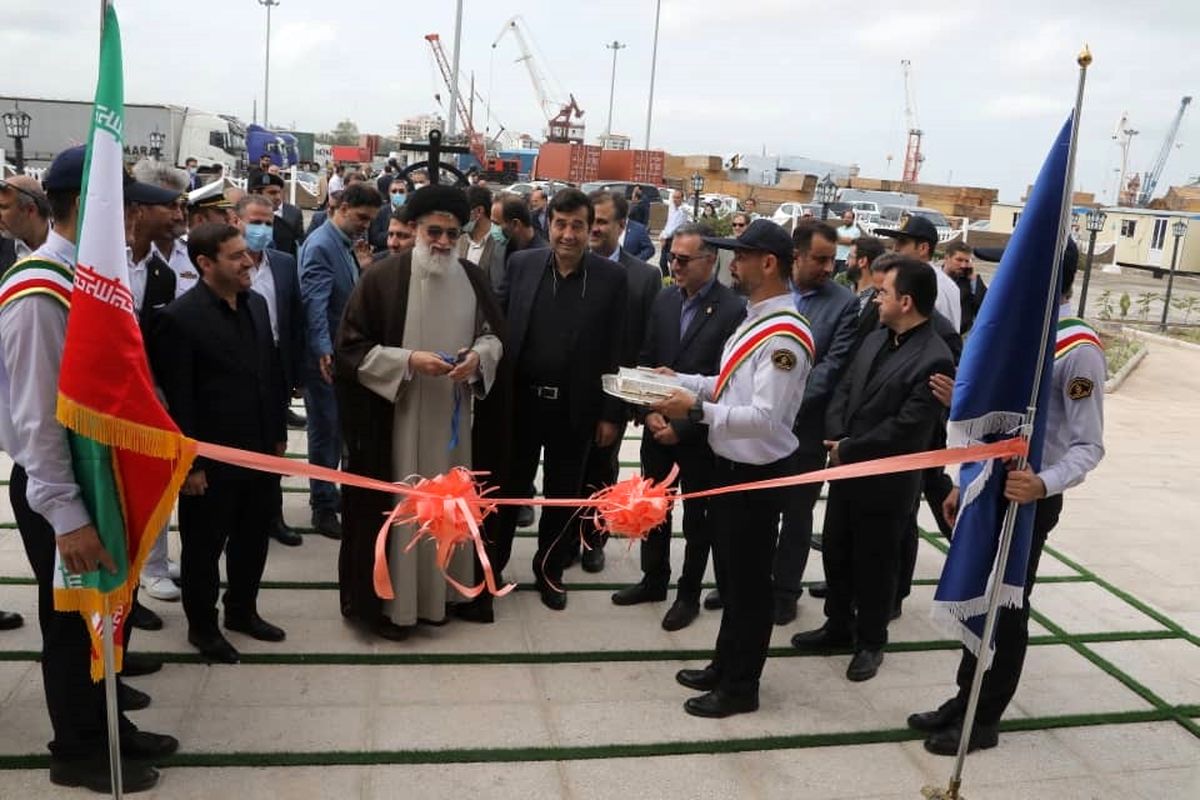 افتتاح پروژه های بنادر و دریانوردی گیلان