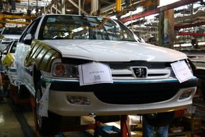 اولین خودروی پارس با موتور TU5 در سایت ایران خودروی مازندران تولید شد