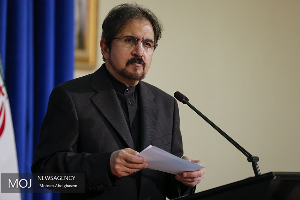 بهرام قاسمی سخنگوی وزارت امور خارجه