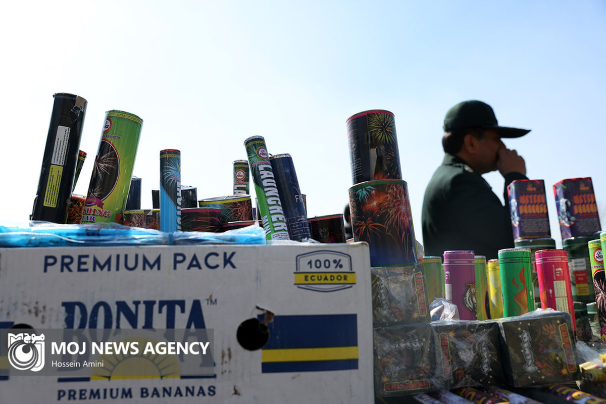 کشفیات مواد محترقه چهارشنبه سوری