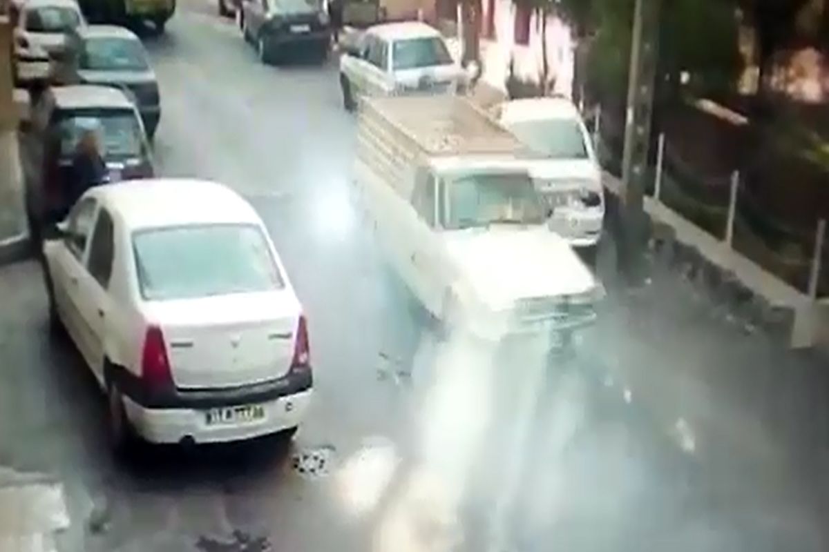 راننده وانت جنجالی