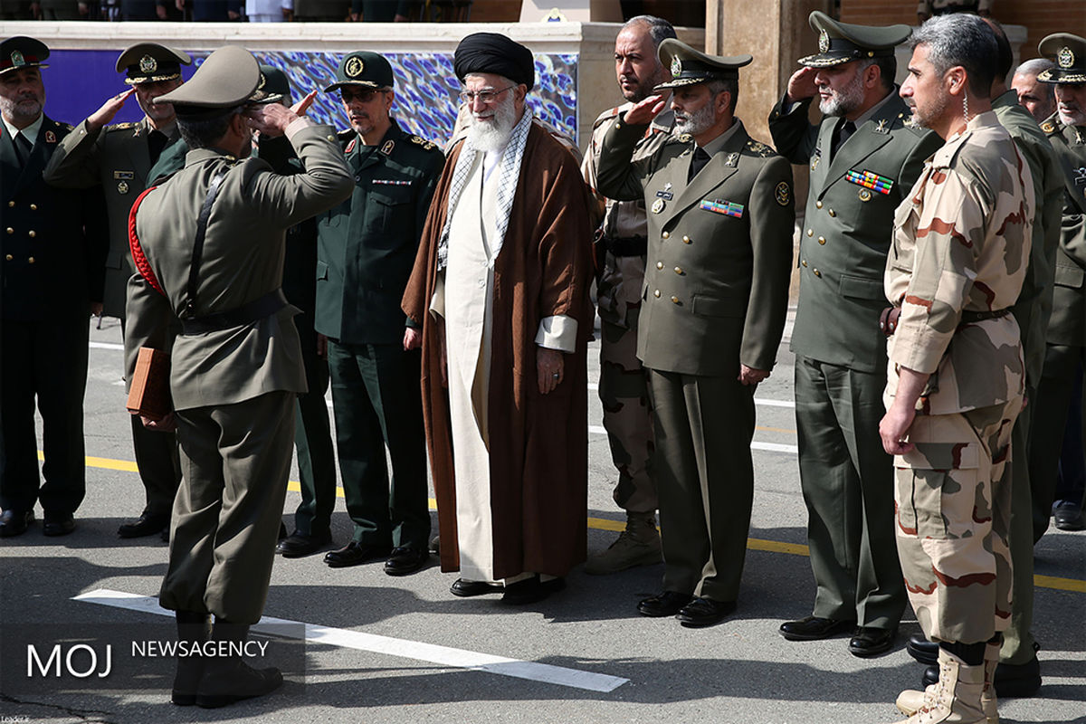 مراسم دانش‌آموختگی دانشجویان دانشگاه‌های افسری