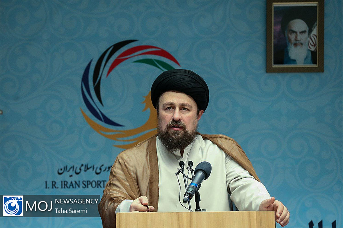 دیدار پیشکسوتان جامعه ورزش کشور با سید حسن خمینی