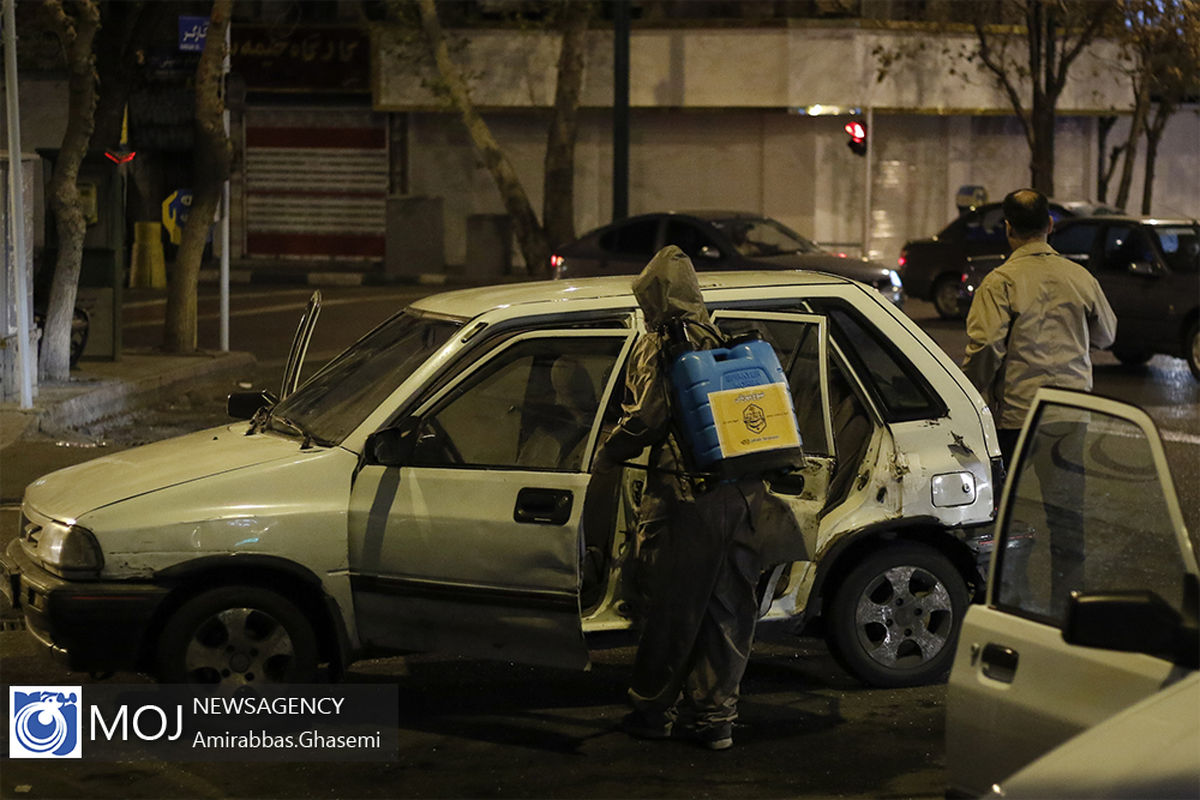 ضدعفونی و گندزدایی وسایل نقلیه در تهران