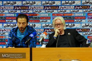  نشست خبری سرمربیان در هفته بیست و نهم لیگ برتر فوتبال