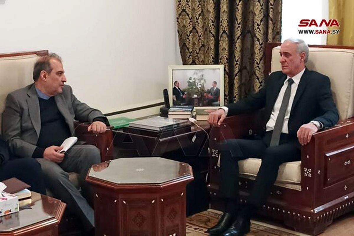 دیدار هیئت ایرانی و سوری در مسکو