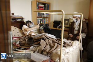 دیدار نمایندگان مقام معظم رهبری با جانبازان