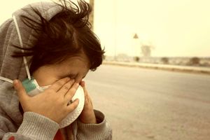 سرعت باد لازم برای خیزش گرد و غبار در قم بسیار کاهش یافته است