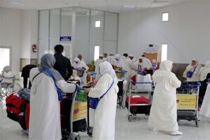  کاروان نابینیان مراکش پس از برگزاری مراسم بدرقه و اعزام راهی سرزمین وحی شد