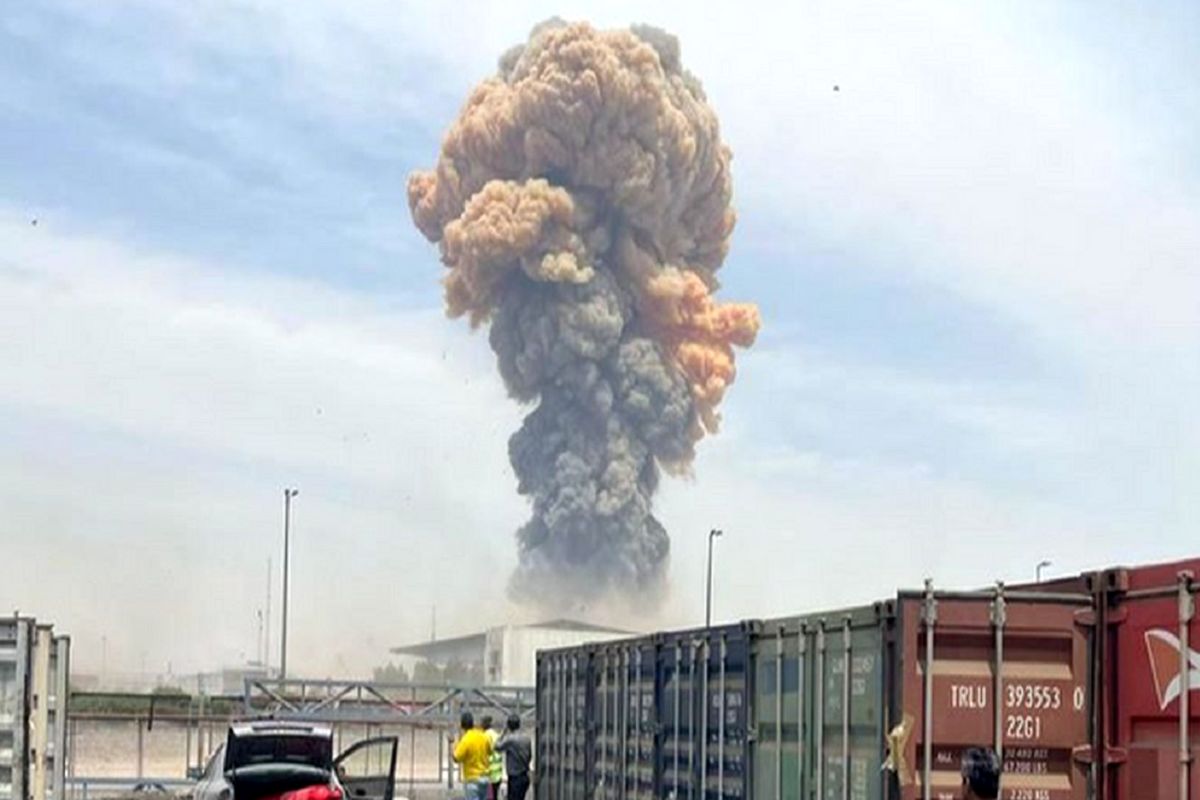 انفجار در بندر شهید رجایی
