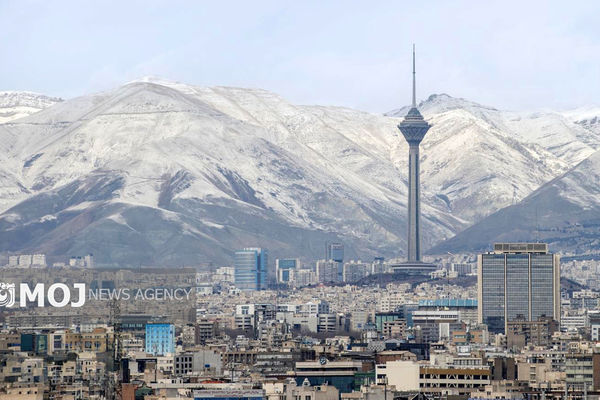 کاهش آلودگی هوا در تهران با وزش باد