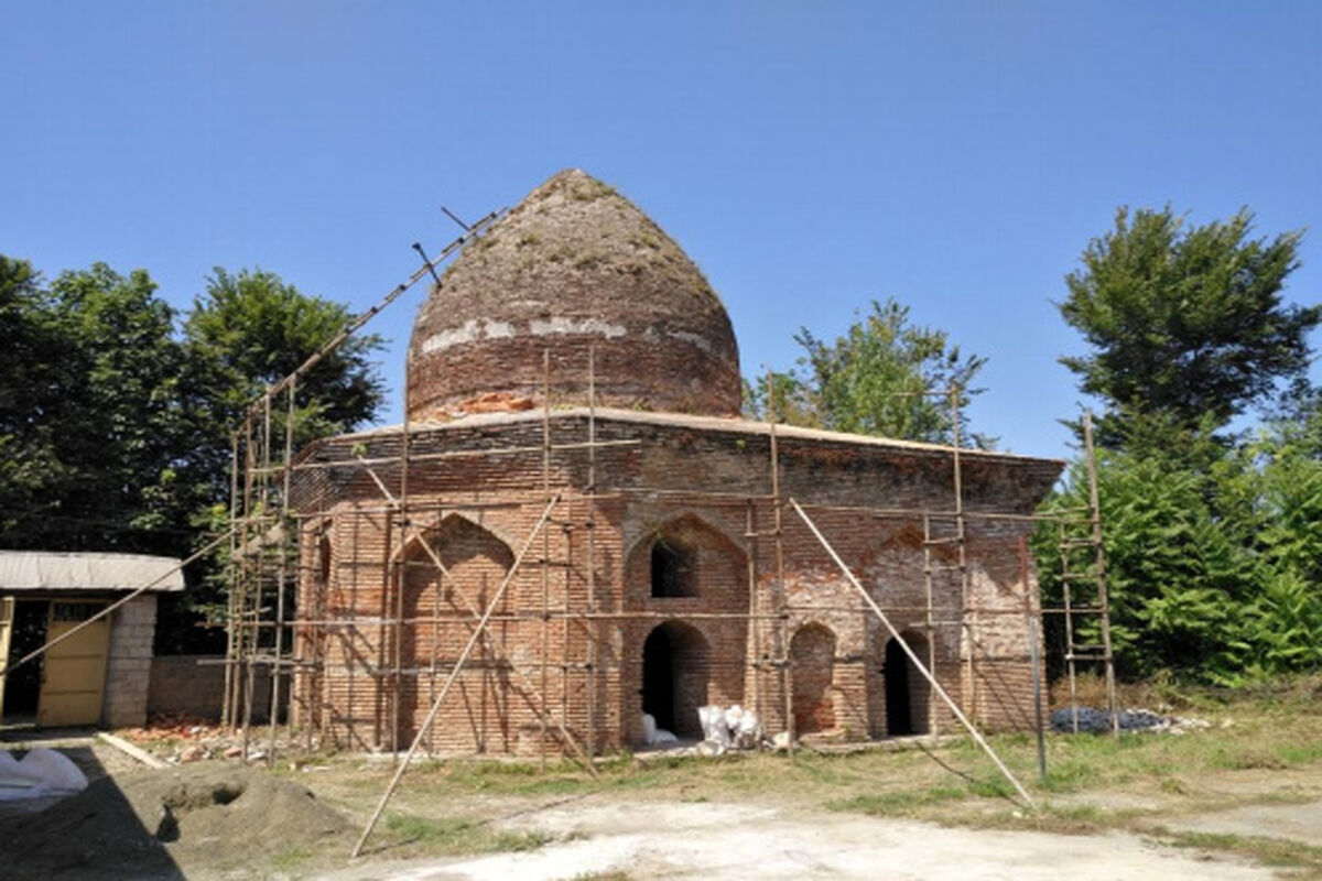 قدیمی ترین مرمت تاریخی گیلان