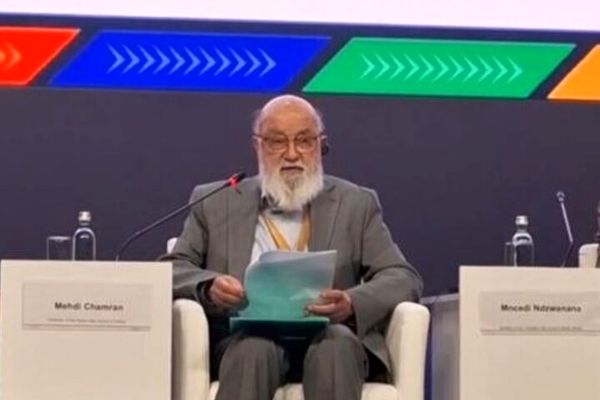 مهدی چمران در نشست رؤسای پایتخت‌های بریکس بر استقلال و تاب‌آوری ملت ایران تأکید کرد