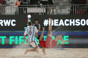 Iran defeated Argentina at 2024 Beach Soccer World Cup