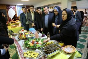 جشنواره فرهنگی غذا در شرکت توزیع نیروی برق مازندران برگزار شد