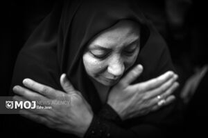 مراسم عزاداری در حسینیه سادات اخوی تهران
