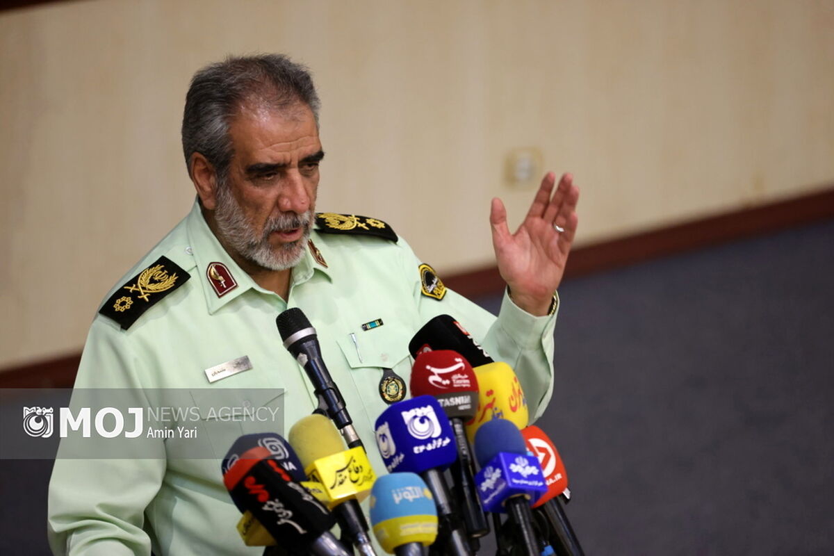  سردار عباسعلی محمدیان رییس پلیس تهران بزرگ