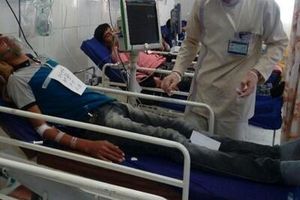 ۱۳ کارگر به علت نشتی لوله گاز آمونیاک در بندرعباس مسموم شدند