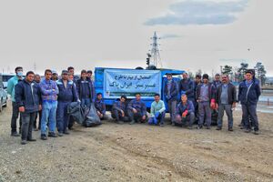 پاکسازی ضایعات پلاستیکی مناطق حاشیه ای ذوب آهن اصفهان
