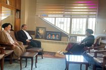 دیدار نوروزی مدیرعامل سازمان منطقه آزاد ارس با آیت‌الله سیدمحمدتقی آل‌هاشم