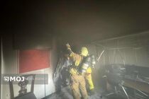 نجات معجزه‌آسای کودک چندماهه از میان آتش در تهران / مادر جان باخت