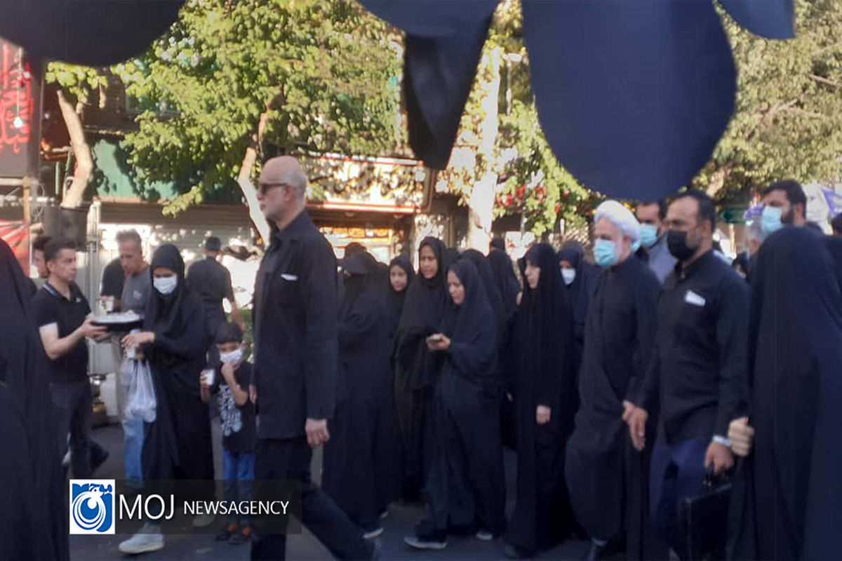 راهپیمایی جاماندگان اربعین حسینی در تهران