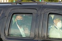 خروج غیرضروری ترامپ از بیمارستان