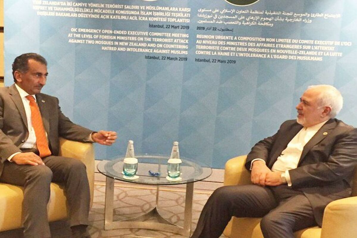 دیدار معاون وزیر خارجه عراق با ظریف