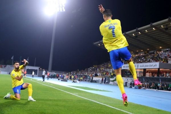 رونالدو بالاخره النصر را قهرمان کرد