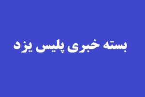 بسته ویژه خبری پلیس یزد از کشف کالای قاچاق تا بازگرداندن وجه کلاهبرداری شده به حساب شاکی