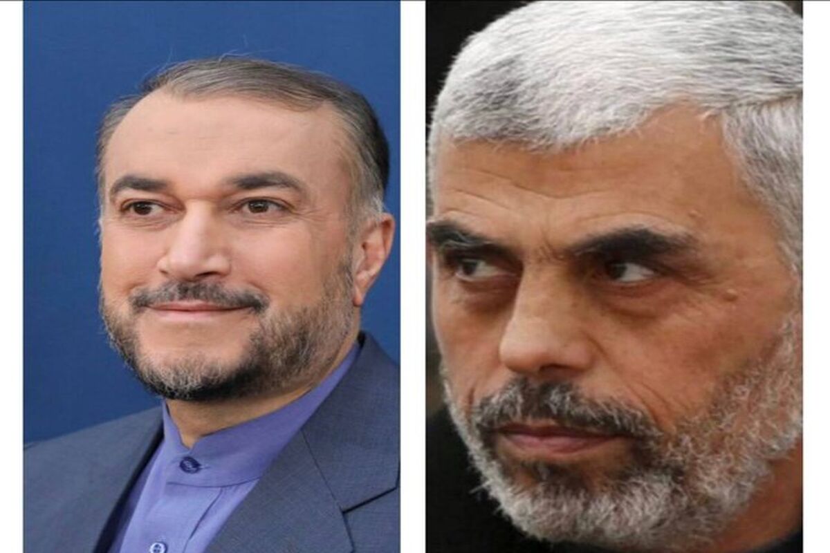 گفت‌وگوی تلفنی وزیر خارجه با رئیس دفتر سیاسی حماس در غزه