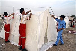 اسکان اضطراری 8000نفر از زلزله‌زدگان خراسان شمالی