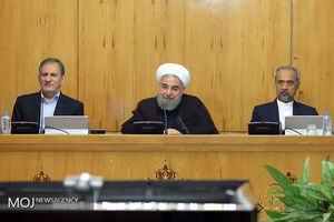 قدردانی هیات دولت یازدهم از روحانی در آخرین جلسه