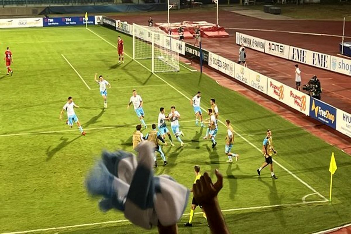 کشور سن مارینو بعد از ۲۰ سال در فوتبال برنده شد 