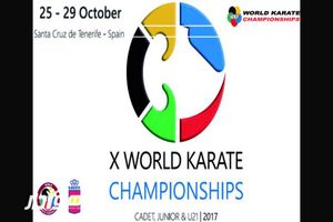 حضور 6 گیلانی در مسابقات کاراته قهرمانی جهان