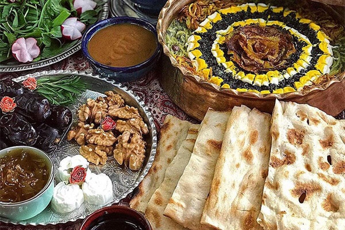 تزئین-سفره-افطار