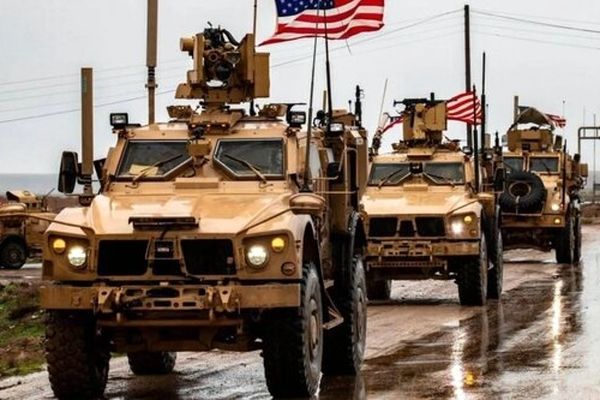 کاروان نظامی آمریکایی از سوریه وارد عراق شد