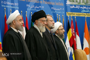 آغاز به کار ششمین کنفرانس بین‌المللی حمایت از انتفاضه فلسطین با حضور مقام معظم رهبری