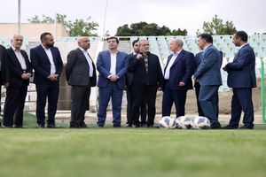رئیس جمهور از مرکز ملی فوتبال ایران بازدید کرد