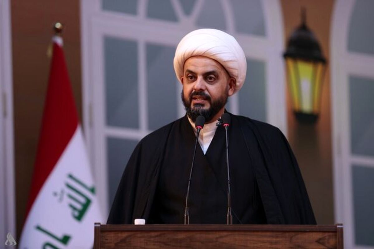قیس الخزعلی» دبیرکل عصائب اهل الحق عراق