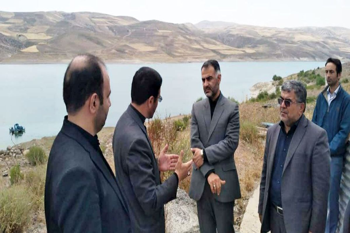 بازدید فرماندار اردبیل از سد یامچی